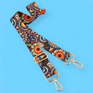 🆕️Boho Chic Adjustable Colorful 🎨 Replacement Strap for Bags Cameras & More 🌈